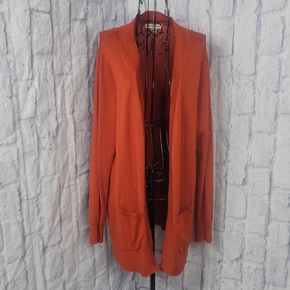 Zenana Outfitters Orange‎ Cardigan Sweater